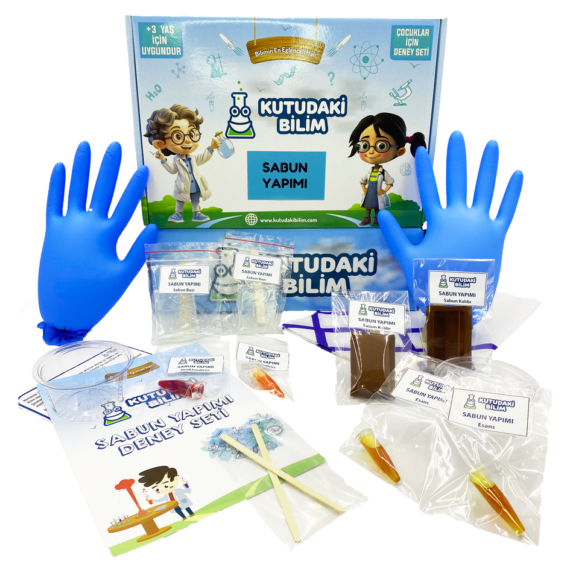2'li Sabun Yapımı Deney Seti