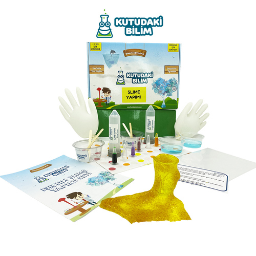 Slime Yapımı Deney Seti